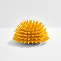 Ёж керамический Желтый 6 см Ёж керамический Желтый 6 см